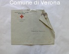 Busta intestata della Croce Rossa Americana (American Red Cross) indirizzat