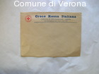 Busta intestata della Croce Rossa Italiana, Comitato di circoscrizione, Ver