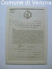 Provvedimenti del Comitato di Polizia della Municipalità di Verona per evit