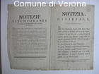Notizie estemporanee / Notizia uficiale