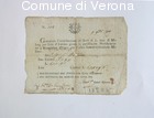 Ricevuta n. 558 relativa al pagamento da parte di Pio Turco di un imposta p