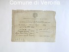 Ricevuta n. 1749 relativa al pagamento da parte di Pio Turco dell'imposta o