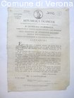 Il Generale di Brigata L. Lestrange circa l'attività della Guardia Nazional