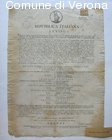 Suddivisione del territorio veronese in due aree sottoposte a propriet&agrave; dll