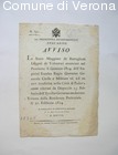 Avviso della Prefettura Dipartimentale dell'Adige circa il trasferimento a 