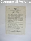 Avviso della Prefettura Dipartimentale dell'Adige circa i permessi per reca