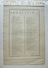Composizione poetica dedicata a S. M. Imperatore e Re Francesco I in Italia