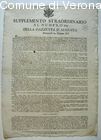 Supplemento straordinario al numero 115 della Gazzetta di Augusta