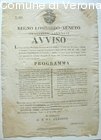 Avviso circa i festeggiamenti in onore delle LL.MM.II. E degli ospiti del C