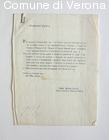 Doppia copia di lettera di Paolo Caliari e compagni