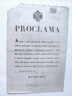 Proclama di Radetzky circa la falsità sull'obbligo di giuramento della Guar