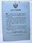 Avviso ai disertori latitanti dell'I.R. Armata