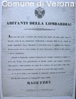 Radetzky circa la fedeltà all'Austria