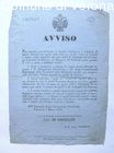 Avviso circa l'impedimento di relazione segrete  tra Verona e la ribelle Ve