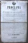 Proclama di Radetzky per arginare i frequenti casi di rapina