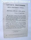 Il Governo Provvisorio della Repubblica Veneta circa la Battaglia di Santa 