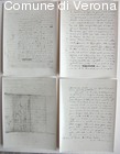 Scritto autografo di Carlo Montanari del 2 marzo 1853, il giorno prima dell