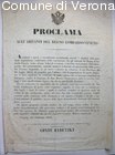 Proclama di Radetzky contro i sovversivi del Lombardo-Veneto