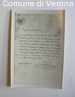 Lettera autografa di Nino Bixio a Napoli.