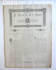 27 maggio 1860: numero unico
