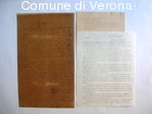Rapporto in tedesco dell'ufficiale Arnold Schrems circa l'arresto di Don Gi