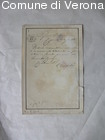 Lettera autografa di Giuseppe Garibaldi al Generale Giuseppe La Masa