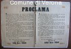 Proclama circa le norme di comportamento durante l'armistizio