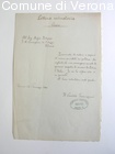 Lettera minatoria del comitato insurrezionale al consigliere di polizia di 