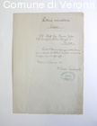Lettera minatoria del comitato insurrezionale al consigliere aulico delegat