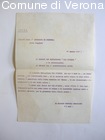 Copia di comunicazioni del comando della 9^ divisione di Fanteria circa i c