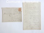 Lettera di Alberto Cavalletto a Pietro Zenati