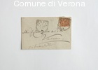 Busta da lettera indirizzata a Pietro Zenati