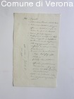 Lista Istituzione e materiale vario in occasione della visita di Ferdinando
