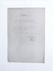 Lettera minatoria indirizzata al Consigliere aulico delegato della provinci