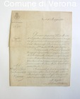 Comunicazione a Enrico De Nicolis della promozione a Cavaliere dell'Ordine 