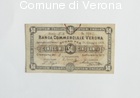 Buono del valore di 50 centesimi della Banca Commerciale di Verona
