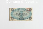 Buono del valore di 1 lira della Società di Mutuo Soccorso degli Operai di 