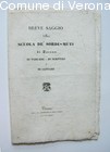 Breve saggio della Scuola de' Sordi- Muti di Verona. Di parlare-di scrivere