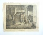Vue des fonds de Baptème de l'Eglise d'Ajaccio ou à ète baptise Napoleone B