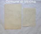 Due fogli manoscritti: appunti relativi alla storia del Risorgimento (1851-