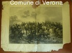 Il quarto battaglione del 49° Reggimento Fanteria a Villafranca il 24 giugn
