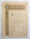 Conferimento in occasione della festa dell'inaugurazione del monumento a Ga
