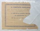 Conferimento alla Società Reduci Patrie Battaglie di Verona da parte del Co
