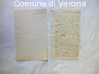 Lettera di Carlo Montanari a Luigi Castelli del 29 luglio 1839 da Roma