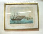 Partenza di Francesco II e della regina sulla Mouette dopo la resa di Gaeta