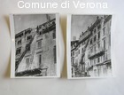 12 fotografie illustrative del bombardamento di Piazza Bra del 27 marzo 191