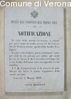 Notificazione circa la chiusura dell'Università di Padova