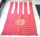 Stendardo rosso con il Leone di San Marco.